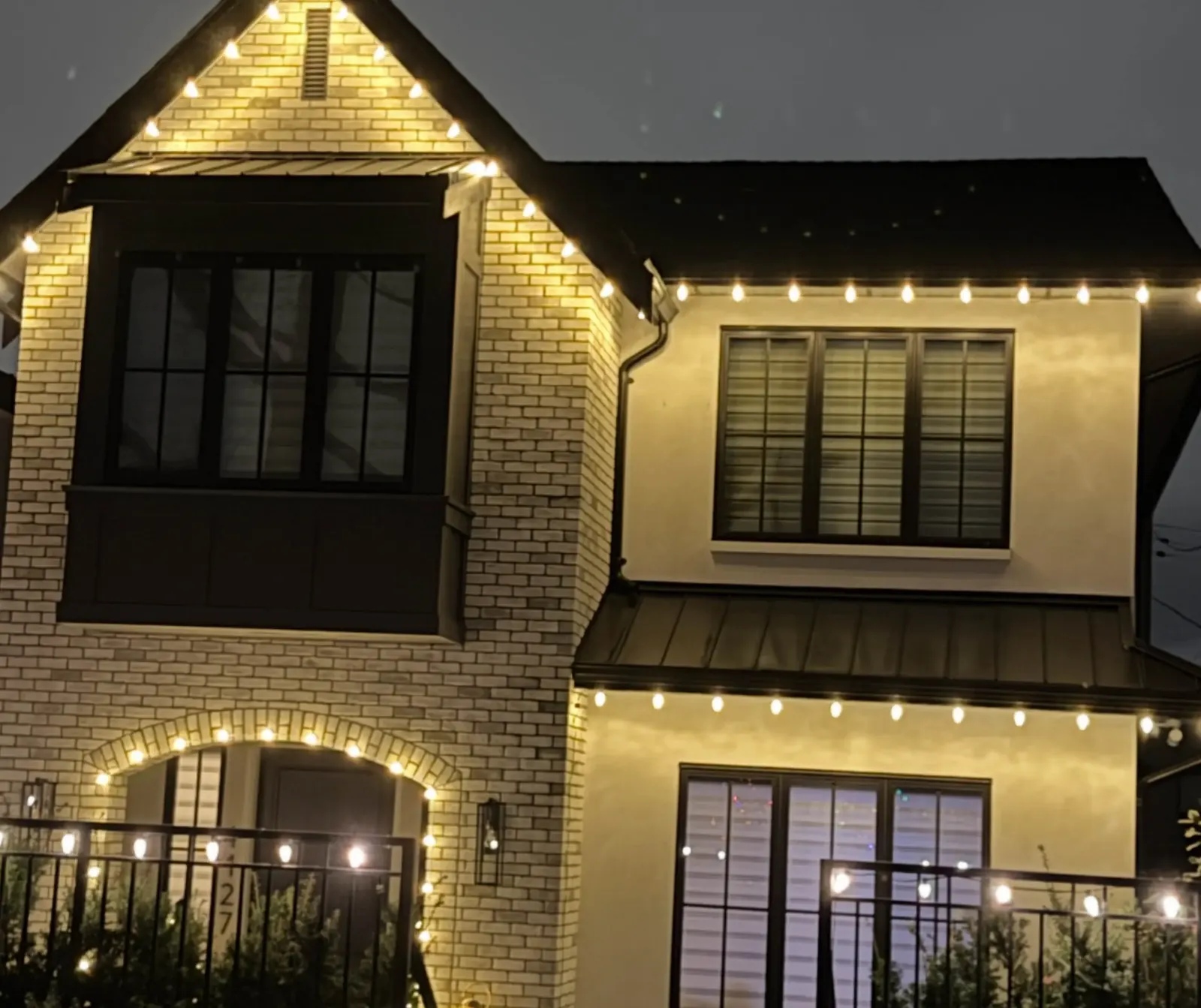 Brick gable
